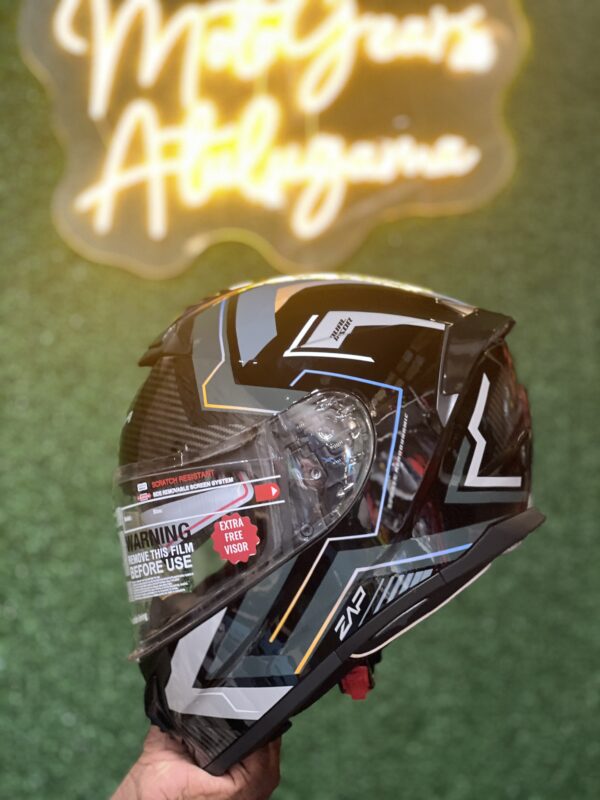 Zap DV Explore Helmet Black Grey