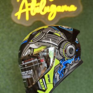 Bolt Superhero Black Neon Yellow