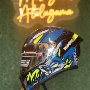 Bunny Black Neon Blue