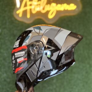 SBA-20 ISS 09 GLOSSY BLACK WITH GREY