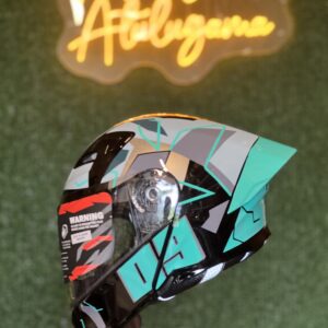 SBA-20 ISS 09 GLOSSY BLACK WITH JAZZ BLUE